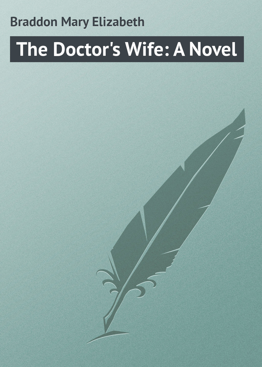 Обложка книги «The Doctor's Wife: A Novel»