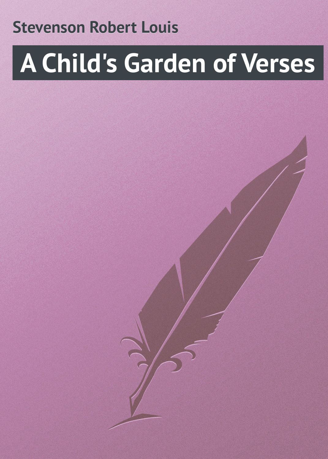 Обложка книги «A Child's Garden of Verses»