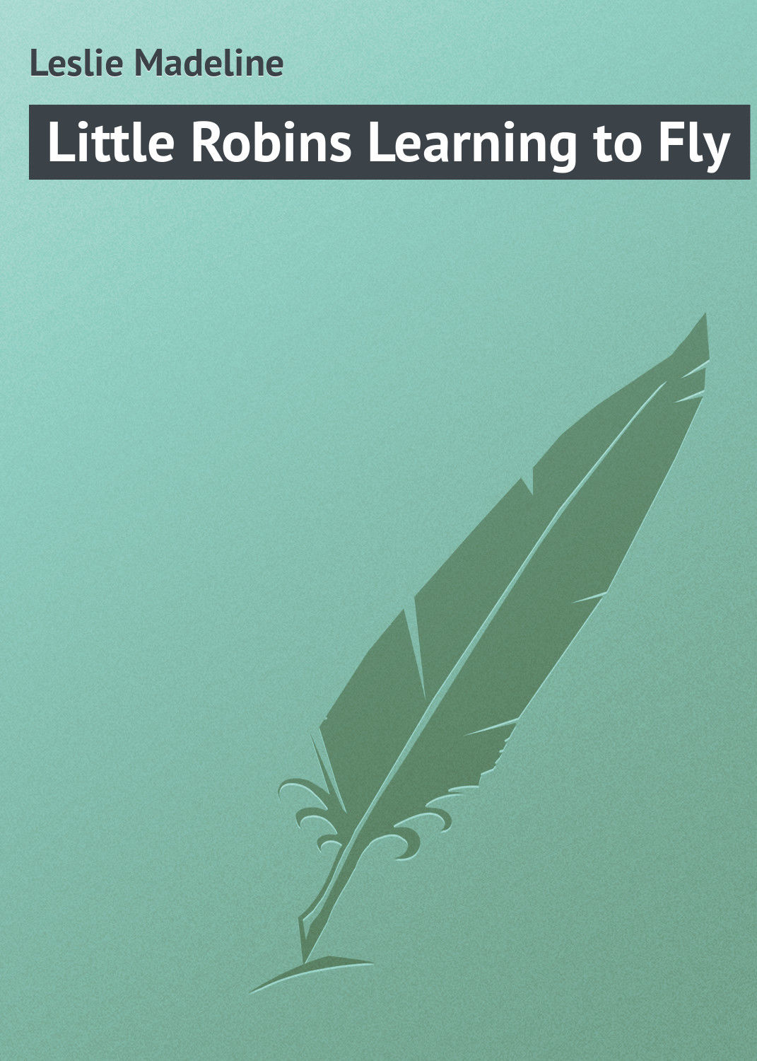 Обложка книги «Little Robins Learning to Fly»