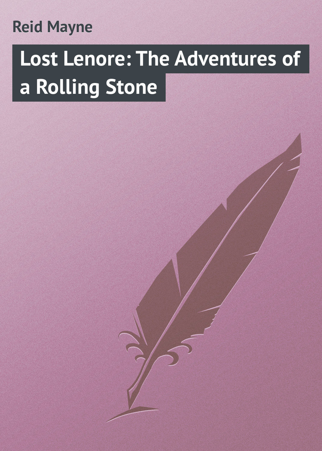 Обложка книги «Lost Lenore: The Adventures of a Rolling Stone»