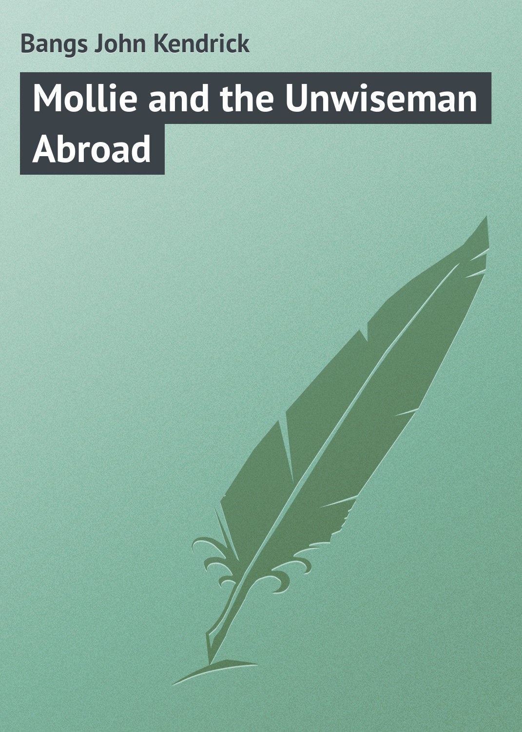 Обложка книги «Mollie and the Unwiseman Abroad»