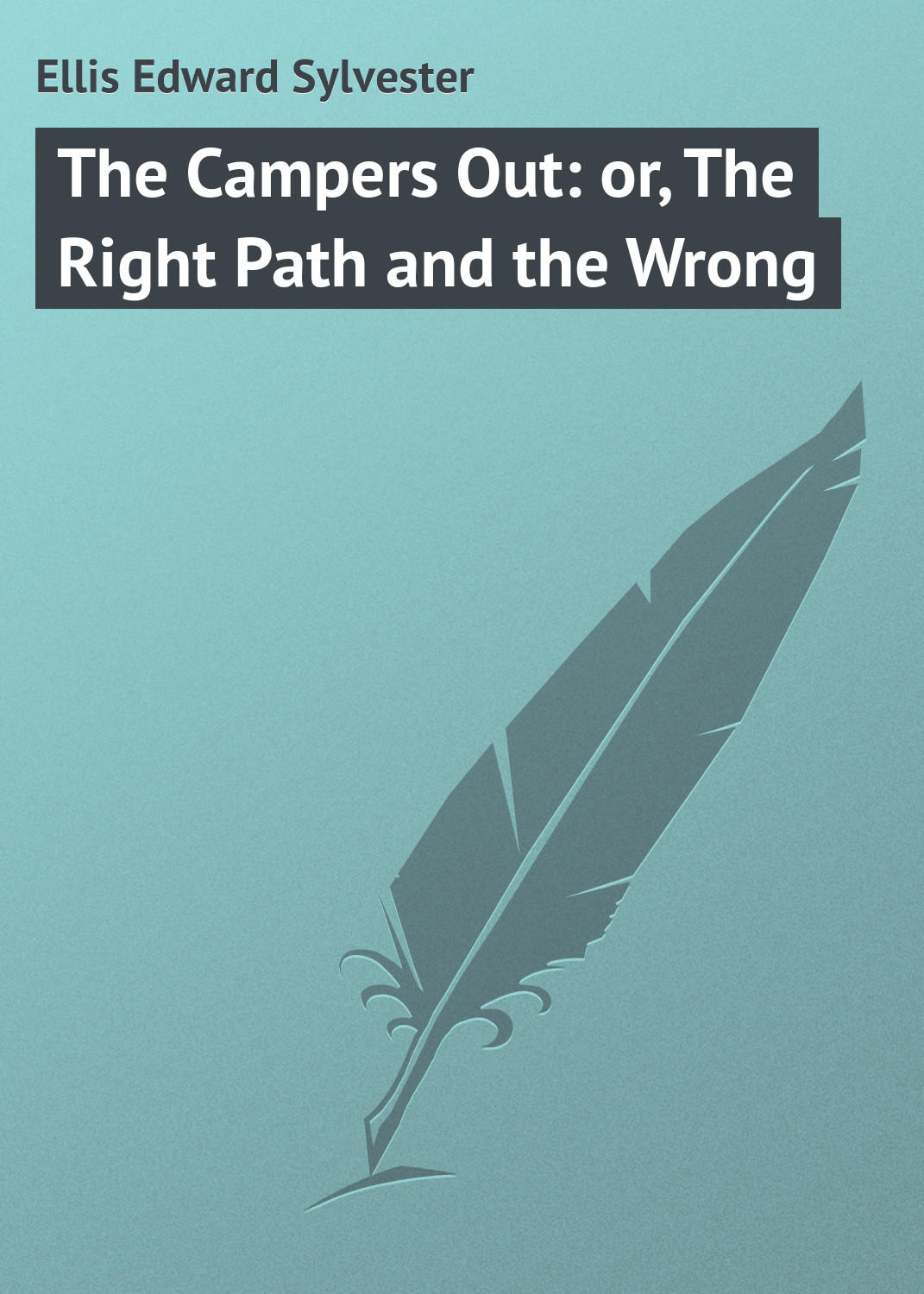 Обложка книги «The Campers Out: or, The Right Path and the Wrong»