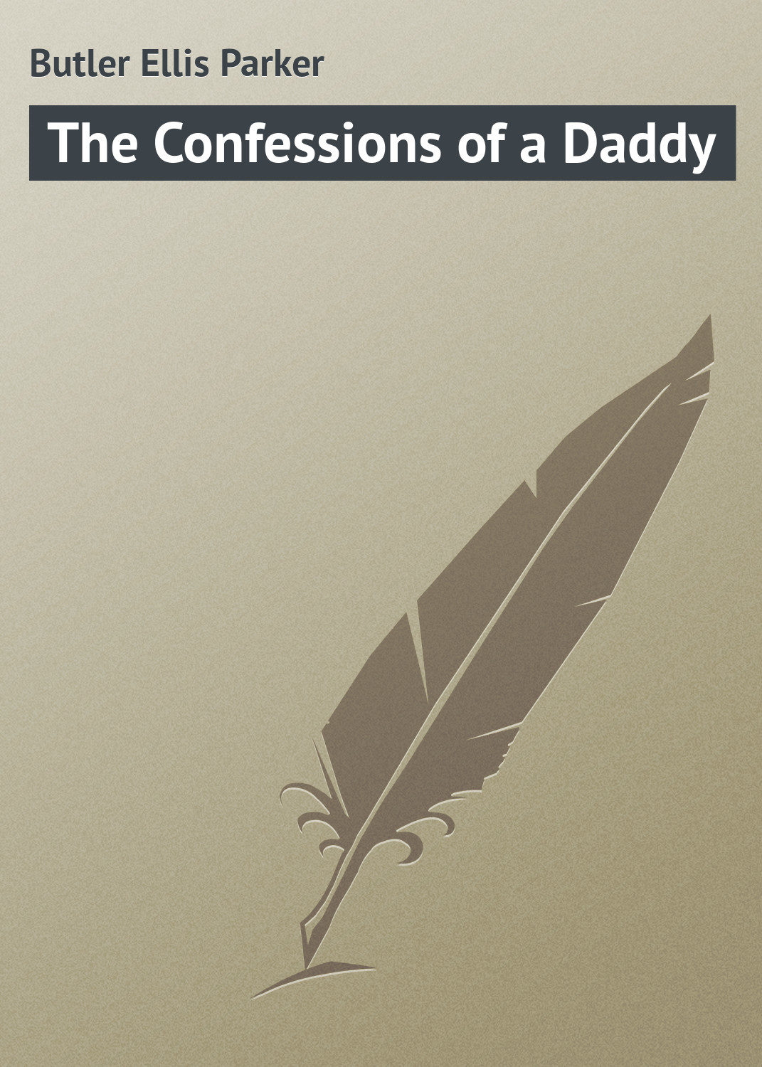 Обложка книги «The Confessions of a Daddy»