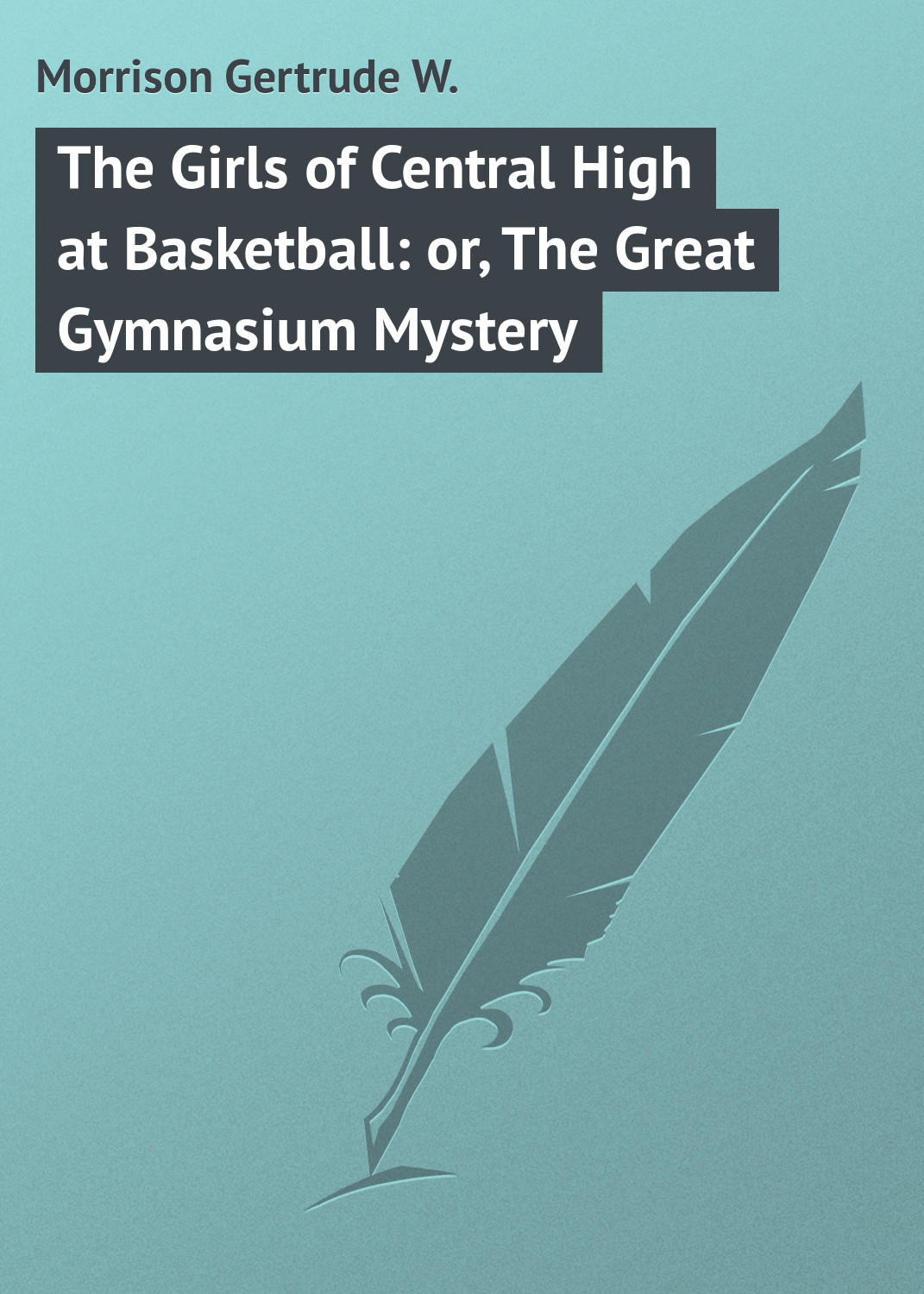 Обложка книги «The Girls of Central High at Basketball: or, The Great Gymnasium Mystery»