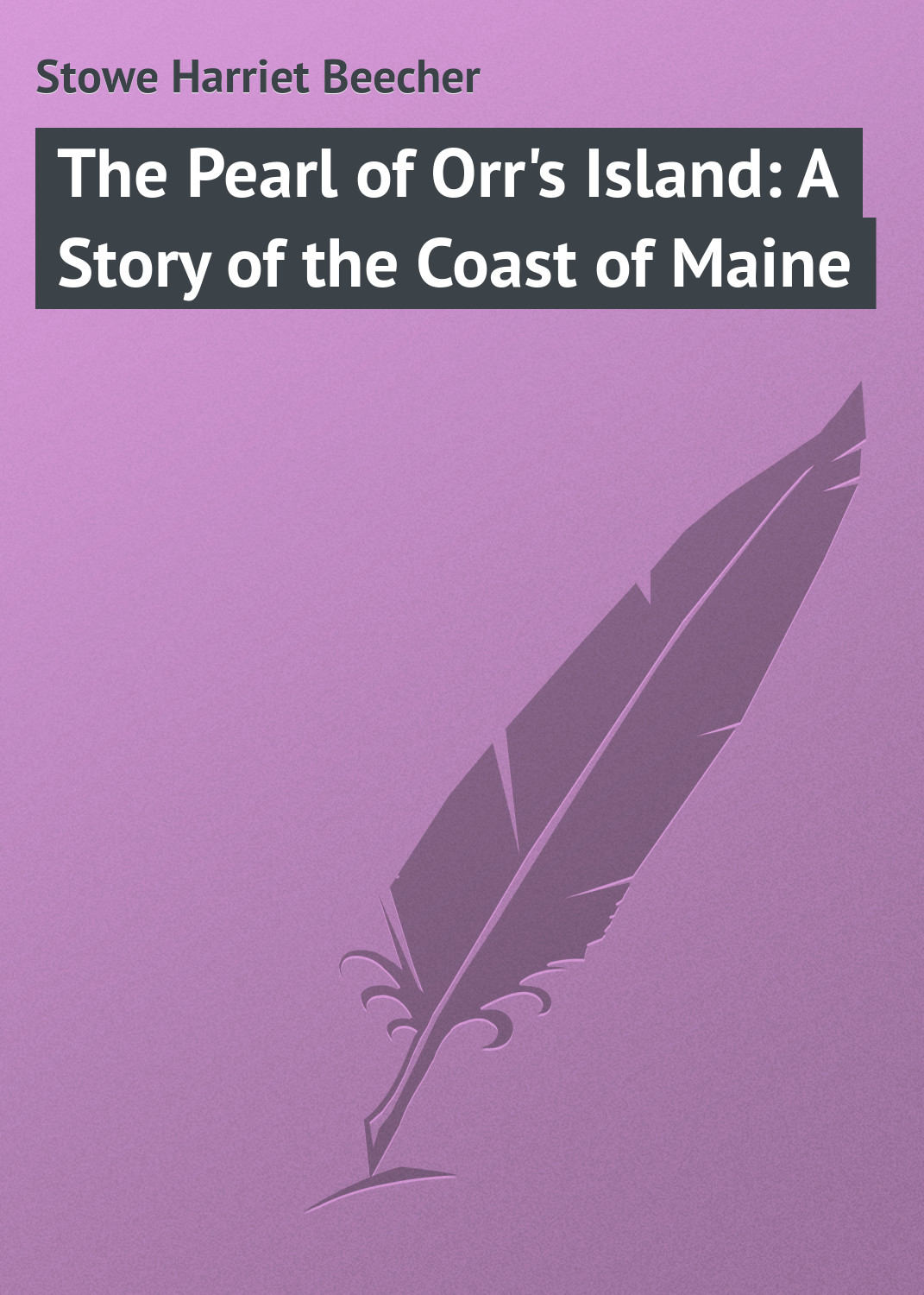 Обложка книги «The Pearl of Orr's Island: A Story of the Coast of Maine»