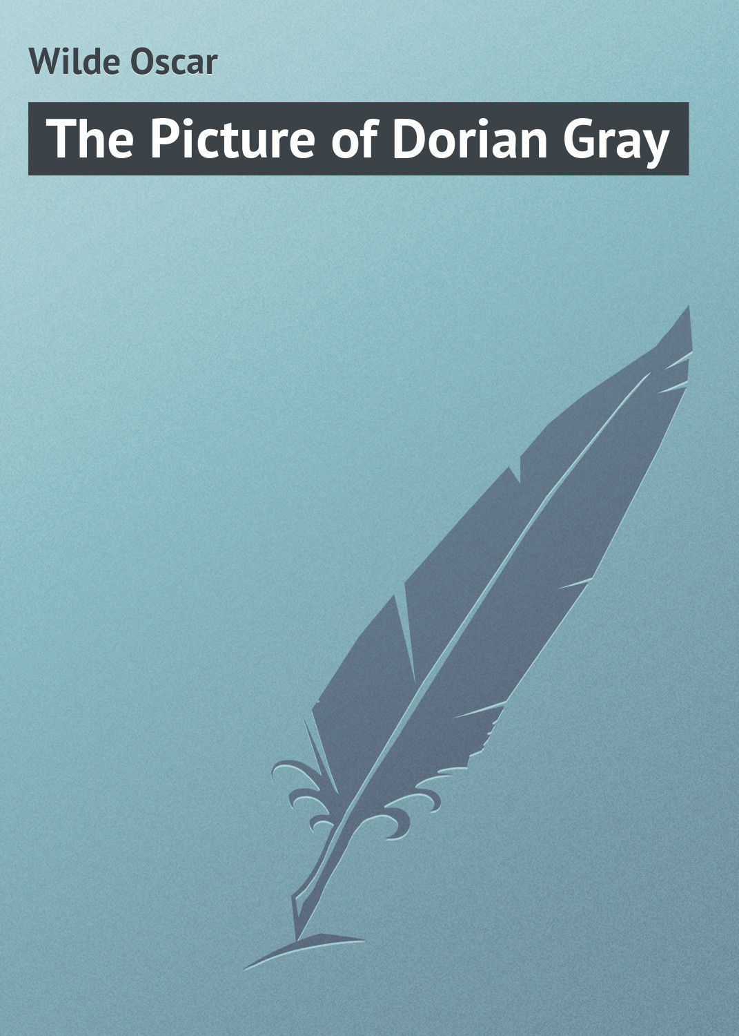 Обложка книги «The Picture of Dorian Gray»