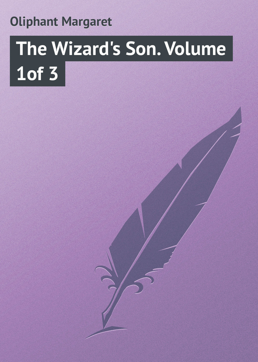 Обложка книги «The Wizard's Son. Volume 1of 3»