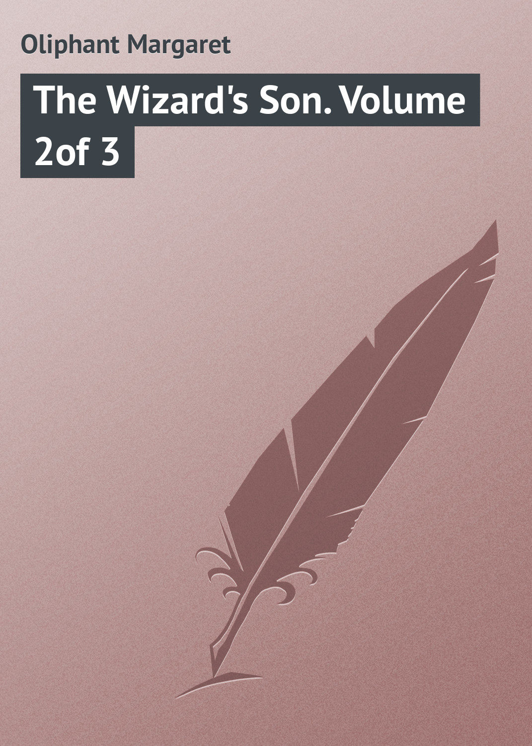 Обложка книги «The Wizard's Son. Volume 2of 3»