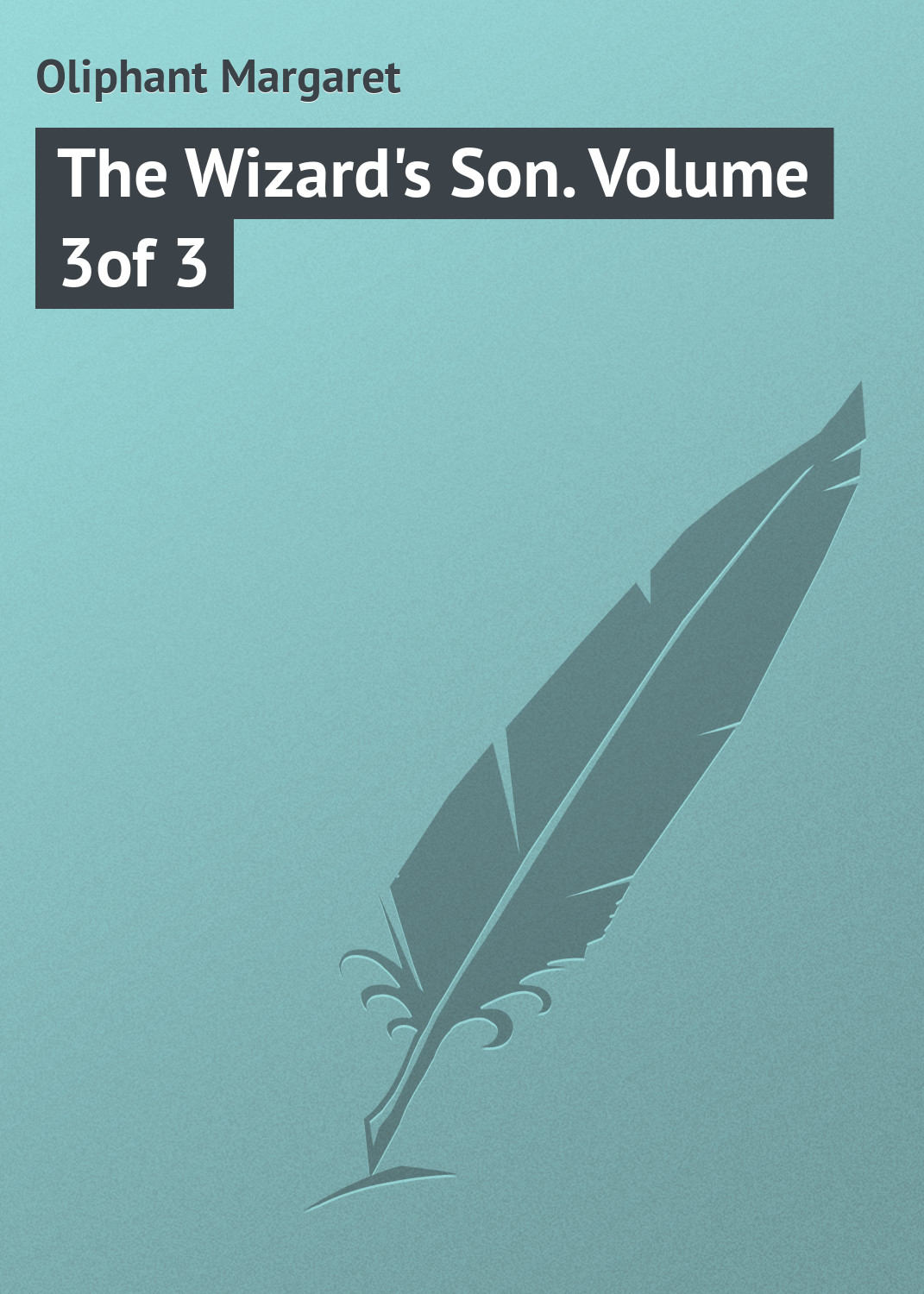 Обложка книги «The Wizard's Son. Volume 3of 3»