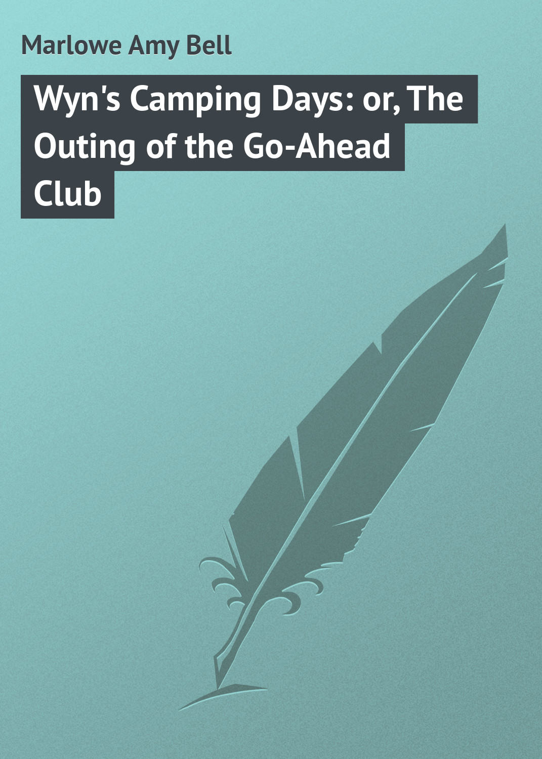 Обложка книги «Wyn's Camping Days: or, The Outing of the Go-Ahead Club»