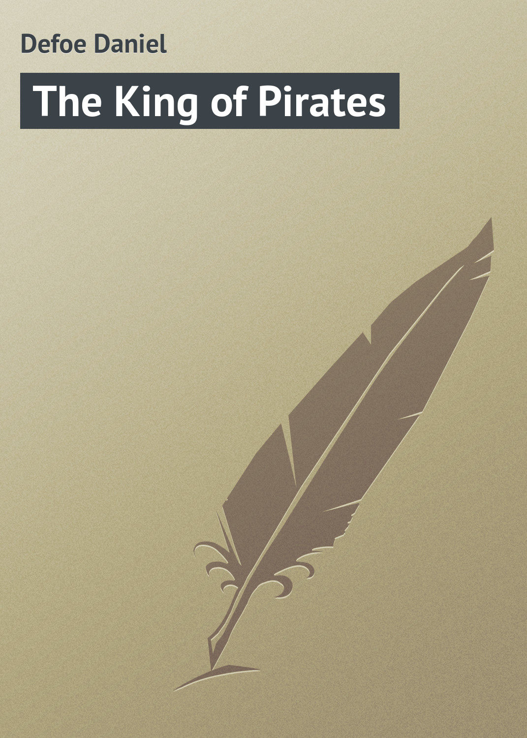 Обложка книги «The King of Pirates»