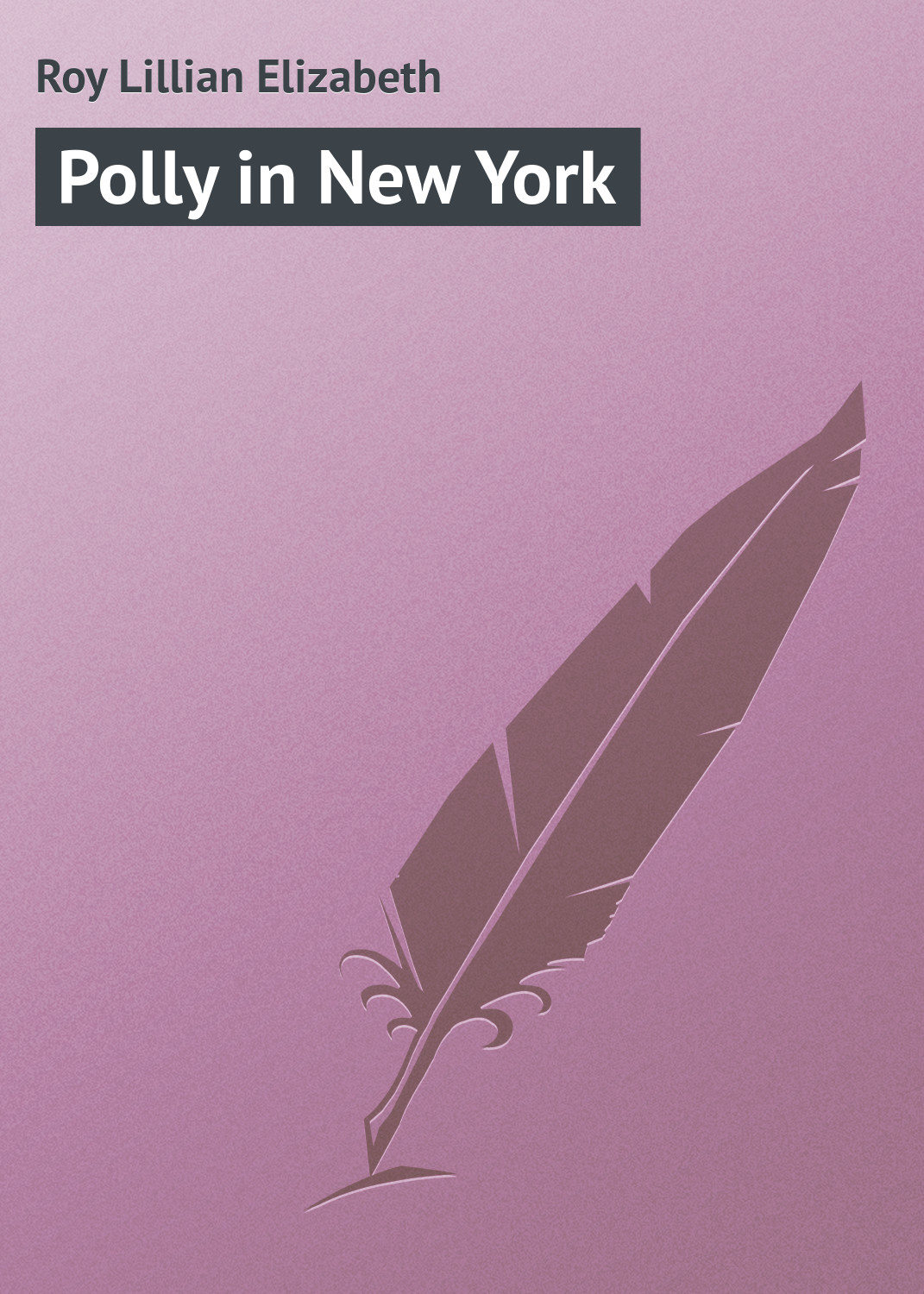 Обложка книги «Polly in New York»