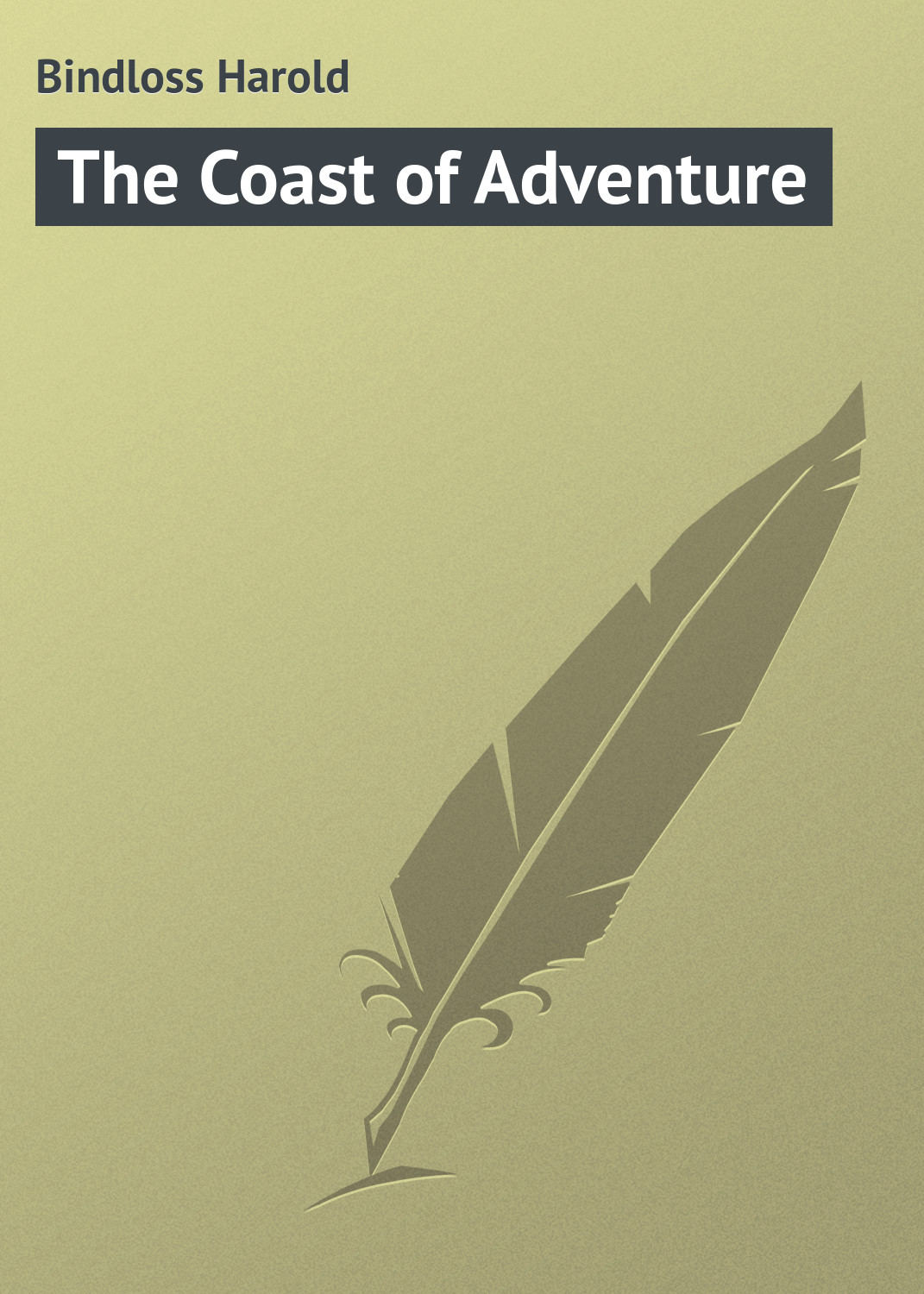 Обложка книги «The Coast of Adventure»