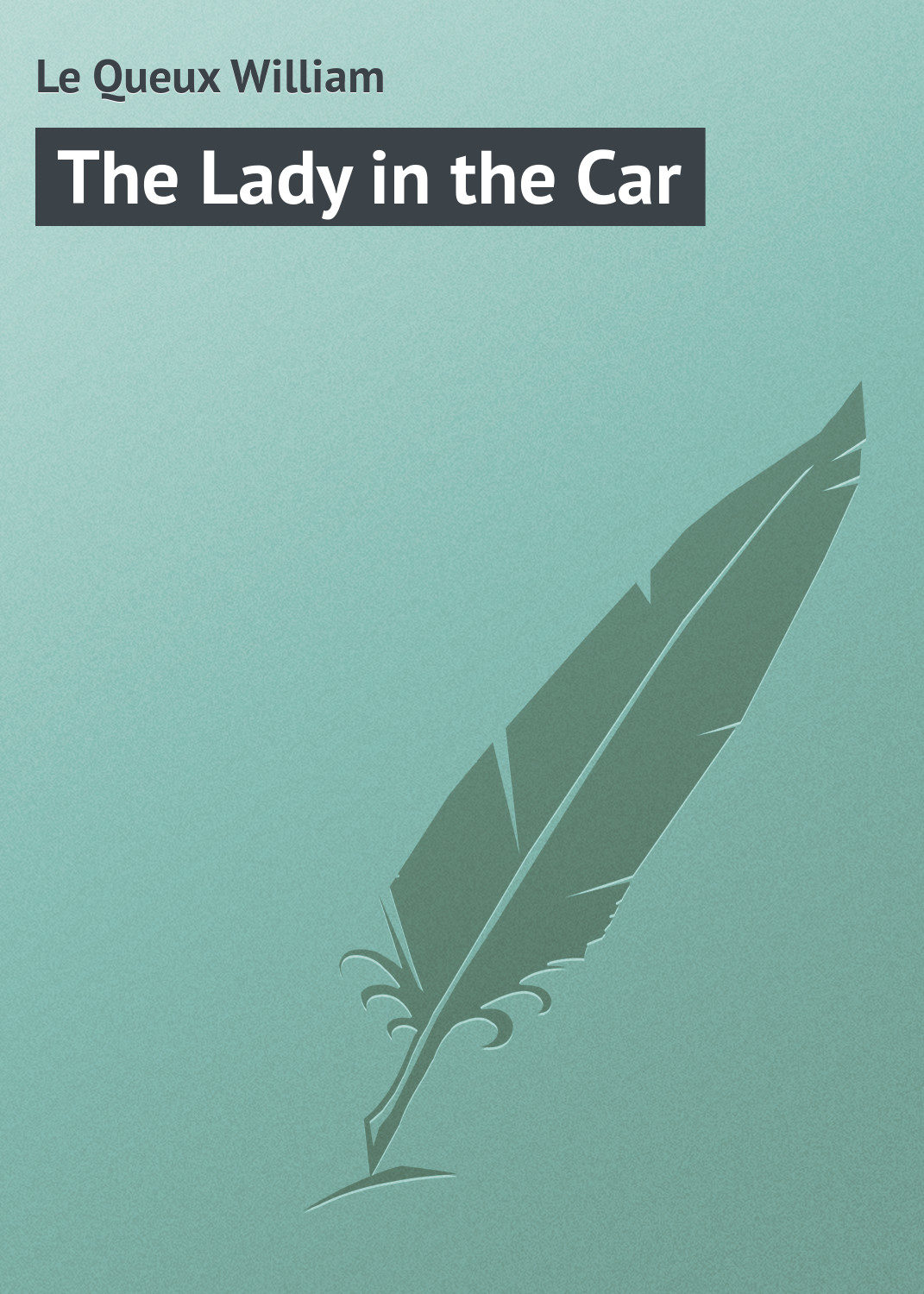 Обложка книги «The Lady in the Car»