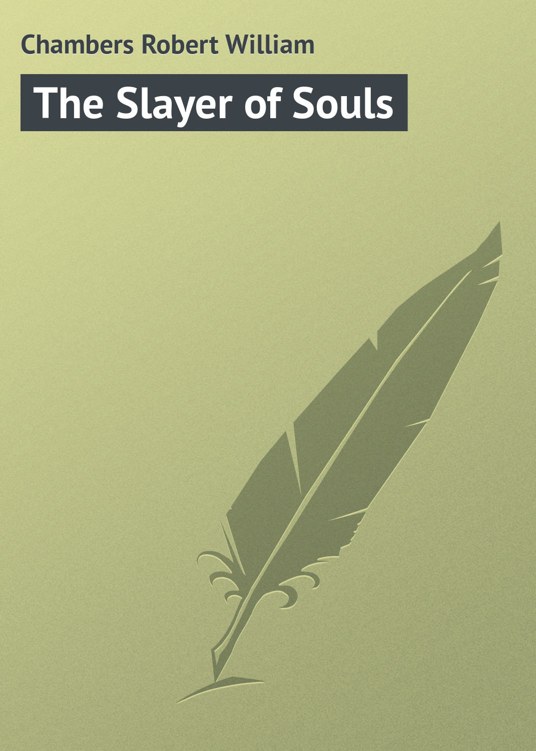 Обложка книги «The Slayer of Souls»