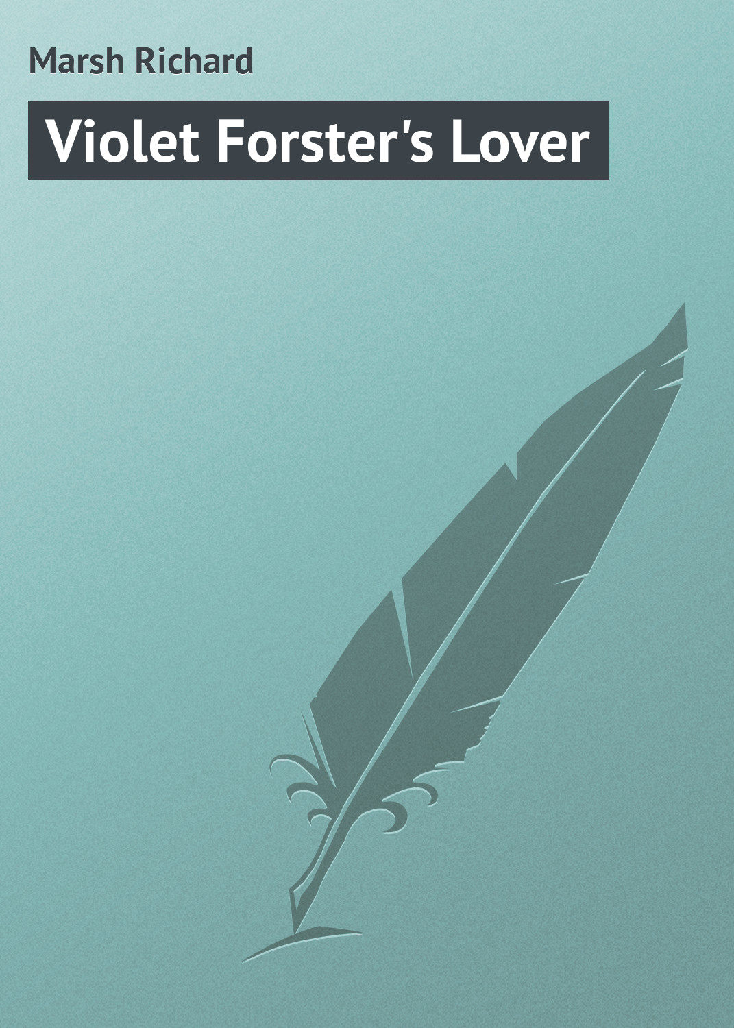 Обложка книги «Violet Forster's Lover»