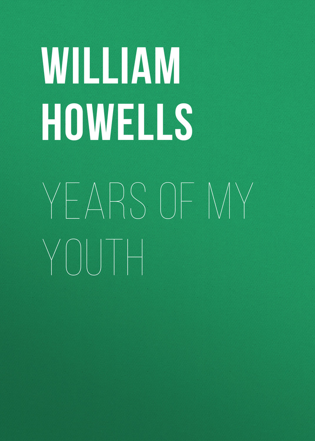 Обложка книги «Years of My Youth»