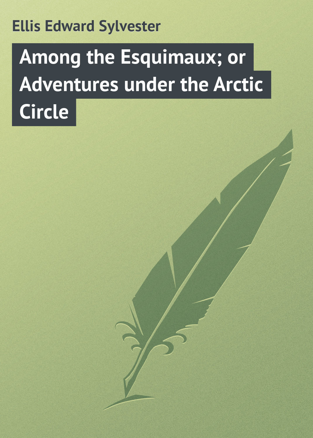 Обложка книги «Among the Esquimaux; or Adventures under the Arctic Circle»