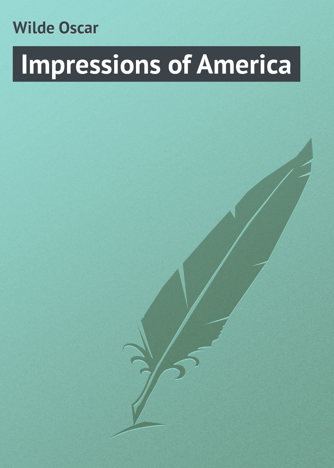 Обложка книги «Impressions of America»