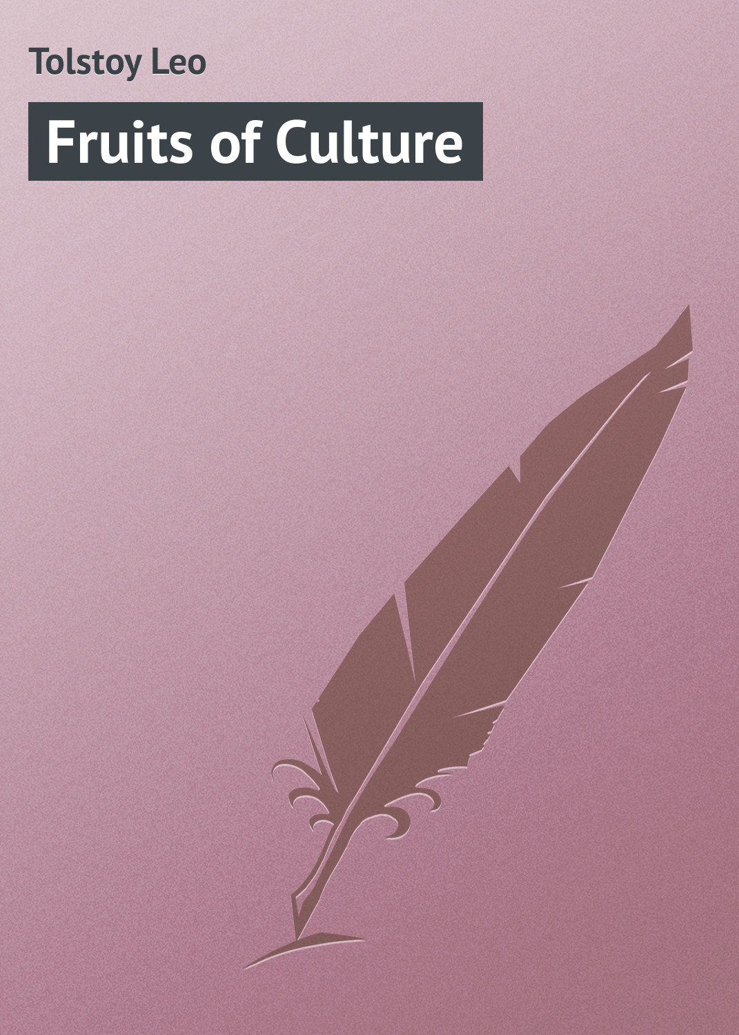Обложка книги «Fruits of Culture»