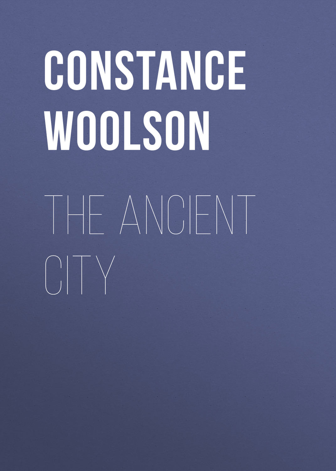 Обложка книги «The Ancient City»