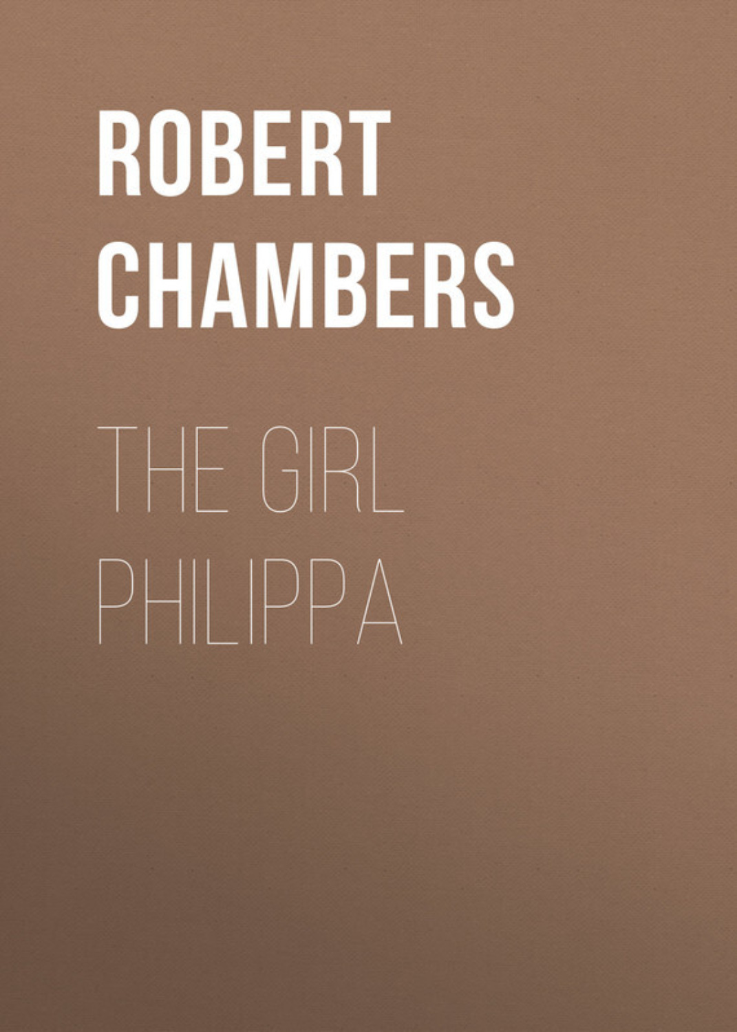 Обложка книги «The Girl Philippa»