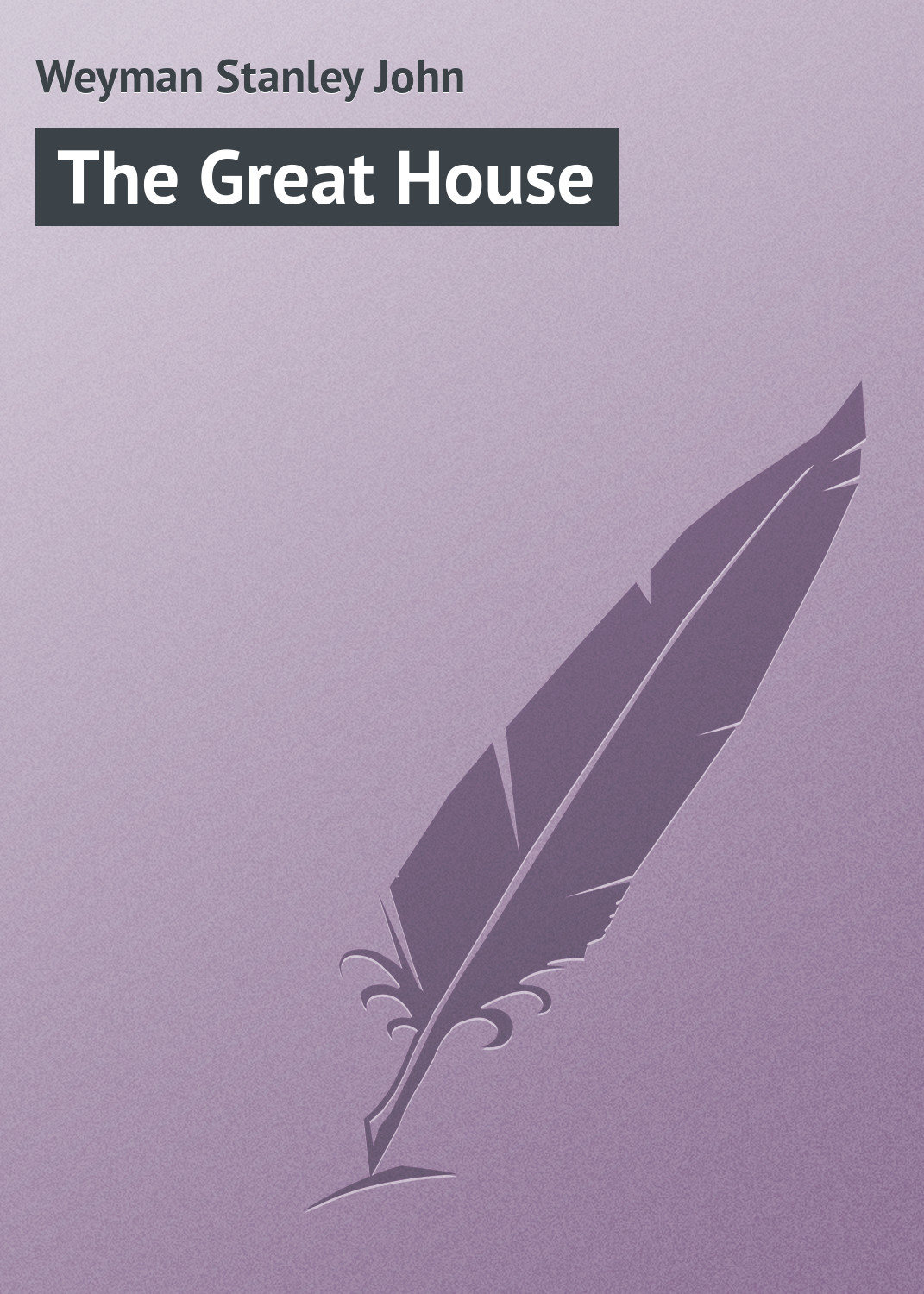 Обложка книги «The Great House»