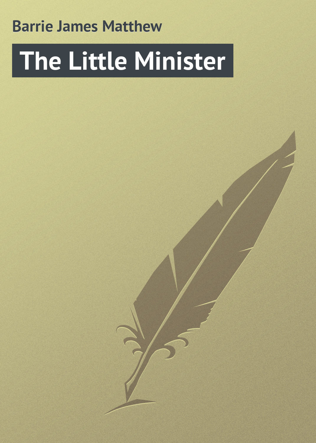 Обложка книги «The Little Minister»