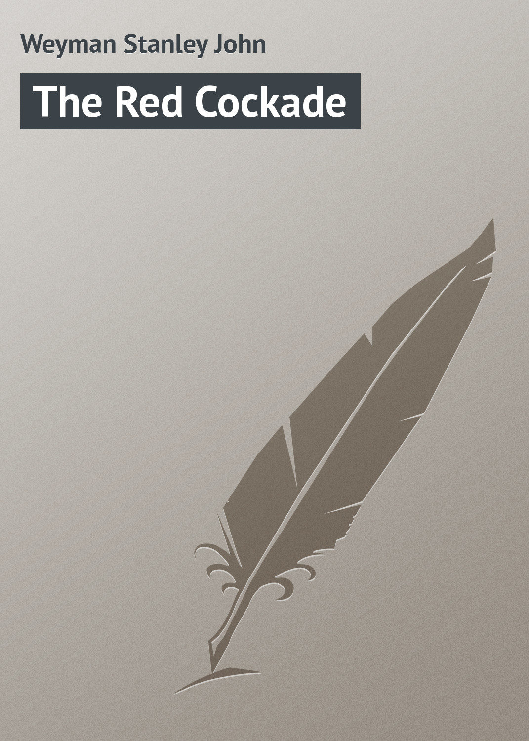 Обложка книги «The Red Cockade»