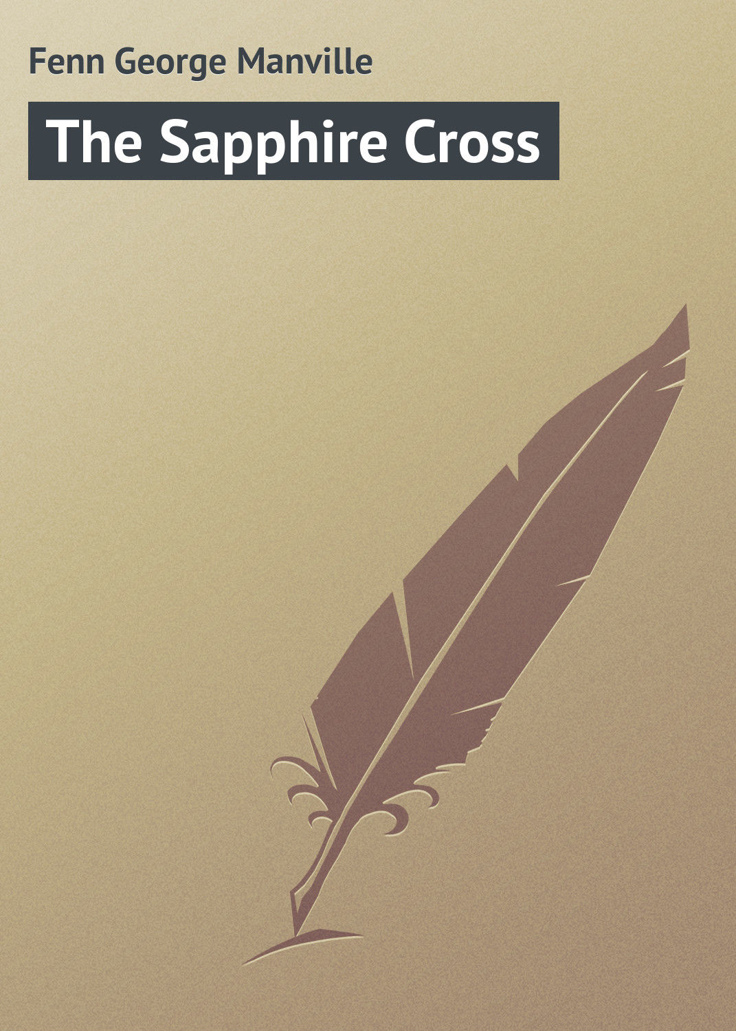 Обложка книги «The Sapphire Cross»