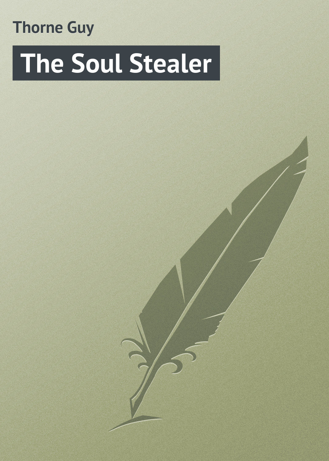 Обложка книги «The Soul Stealer»
