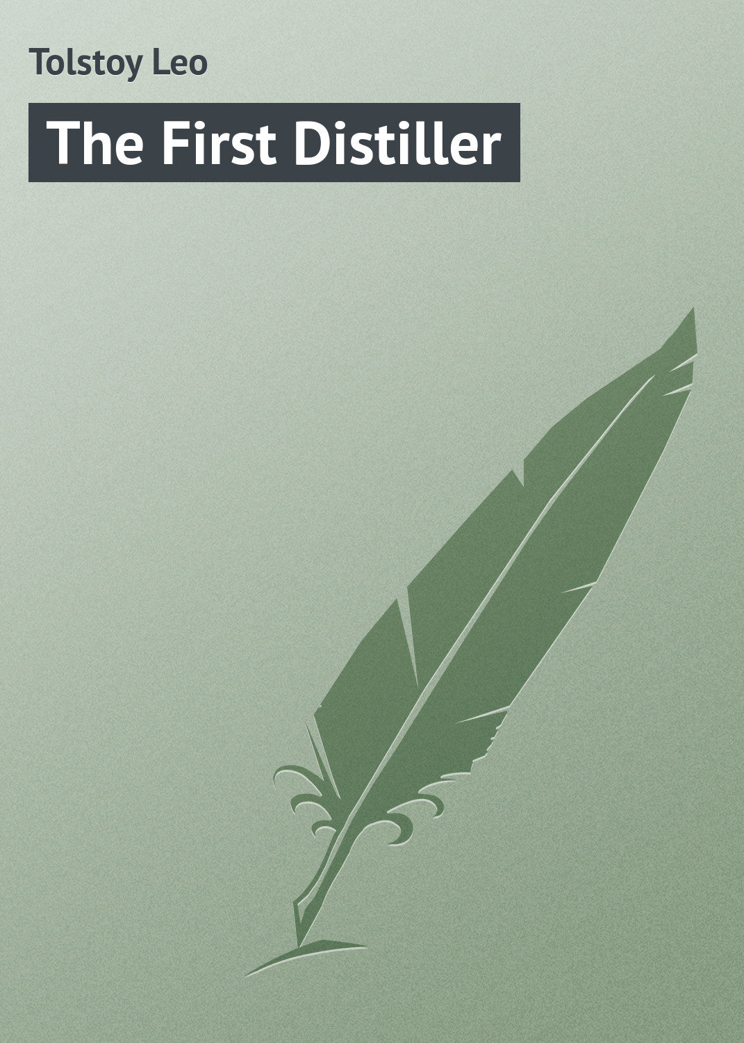 Обложка книги «The First Distiller»