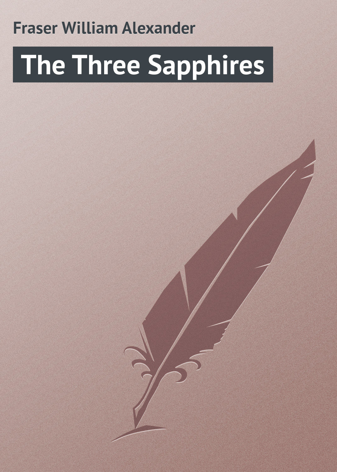 Обложка книги «The Three Sapphires»