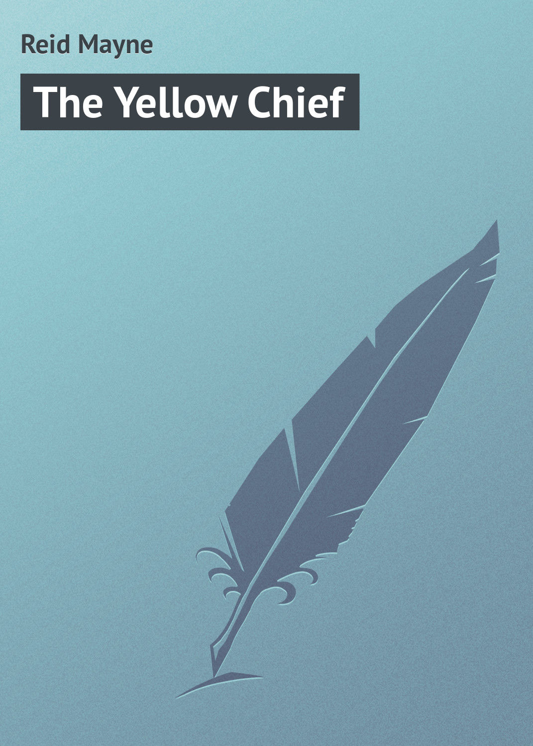 Обложка книги «The Yellow Chief»