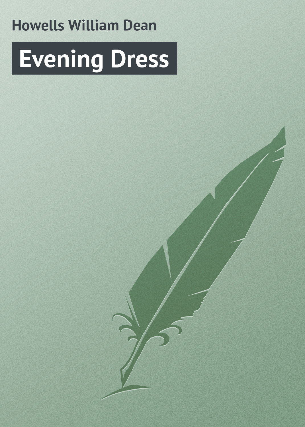 Обложка книги «Evening Dress»