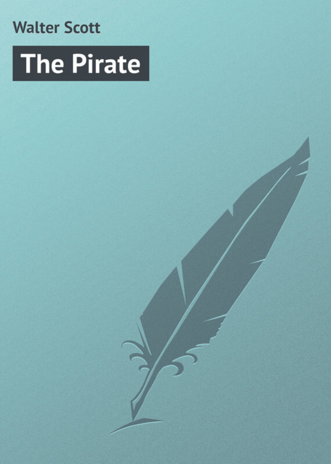Обложка книги «The Pirate»