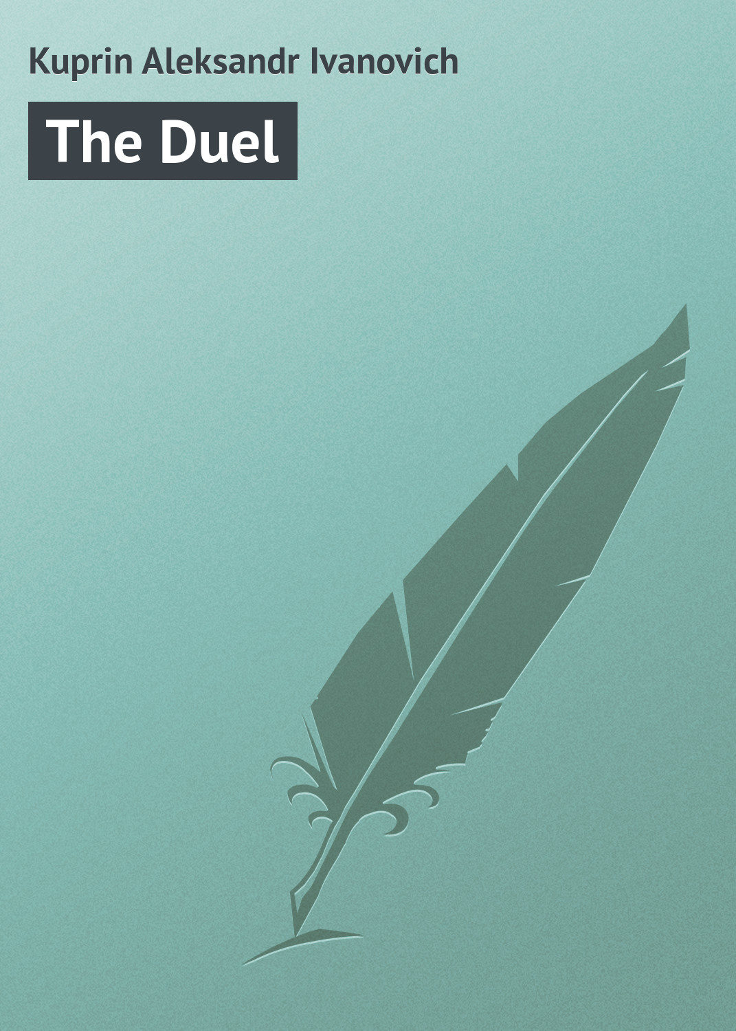 Обложка книги «The Duel»