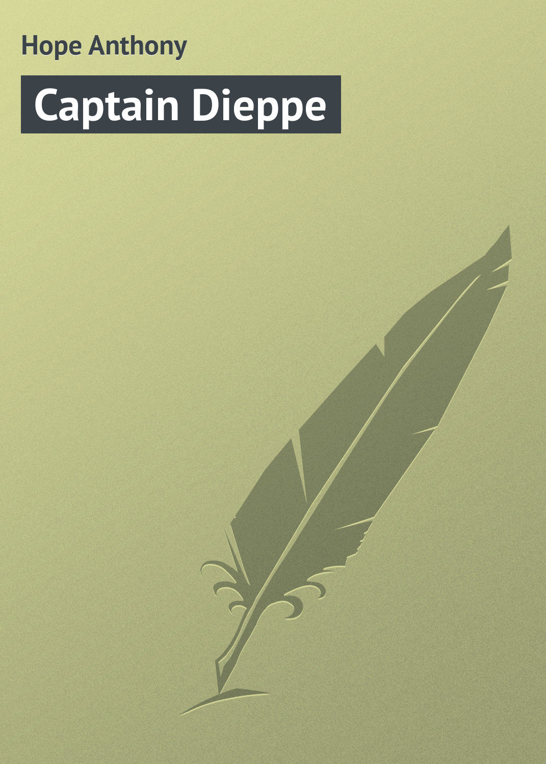 Обложка книги «Captain Dieppe»