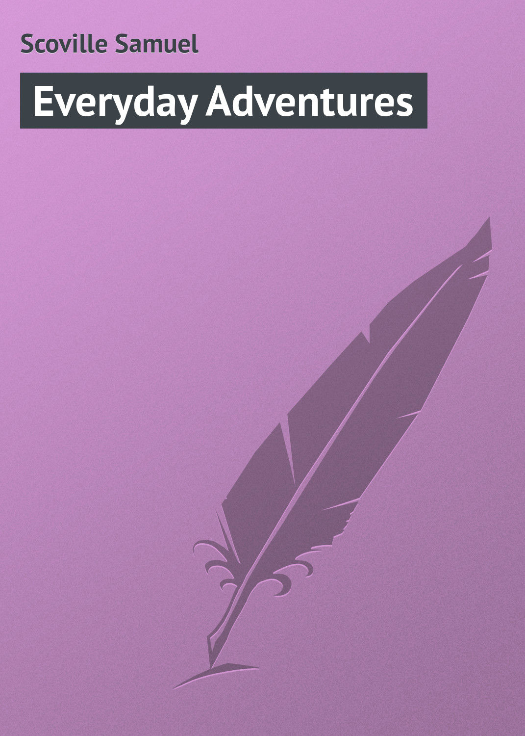 Обложка книги «Everyday Adventures»