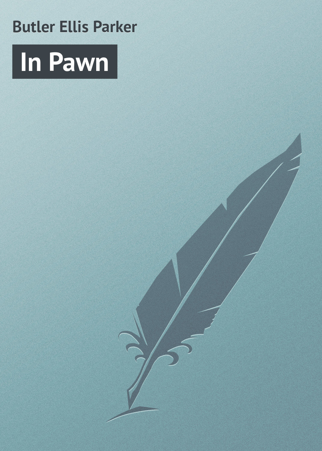 Обложка книги «In Pawn»