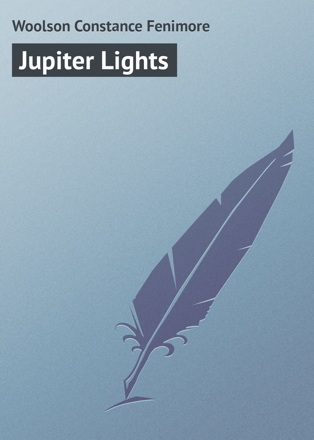 Обложка книги «Jupiter Lights»