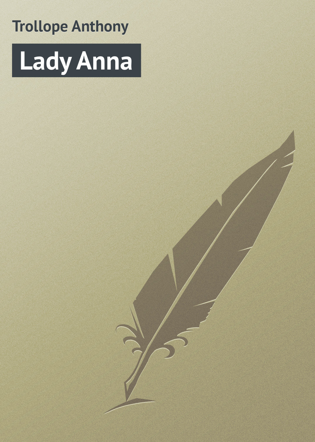 Обложка книги «Lady Anna»