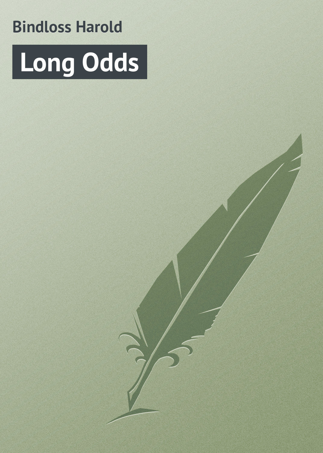 Обложка книги «Long Odds»