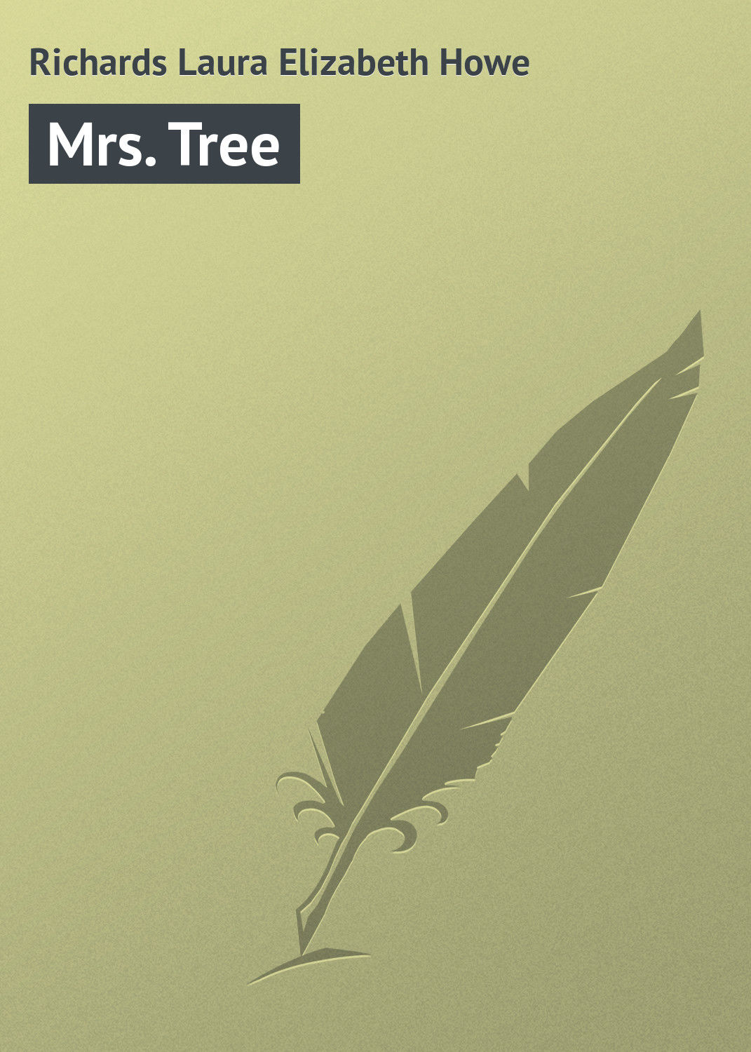 Обложка книги «Mrs. Tree»