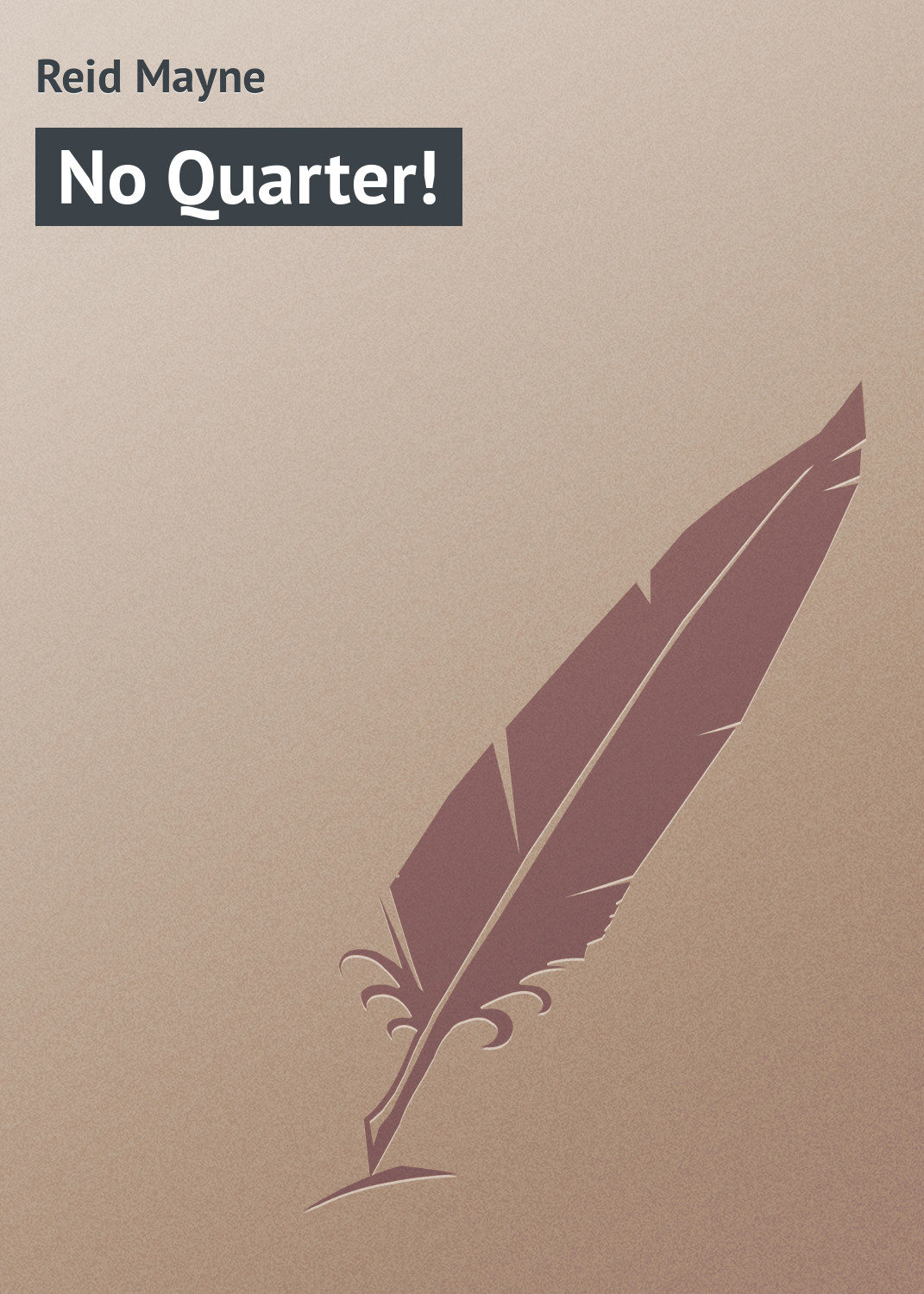 Обложка книги «No Quarter!»