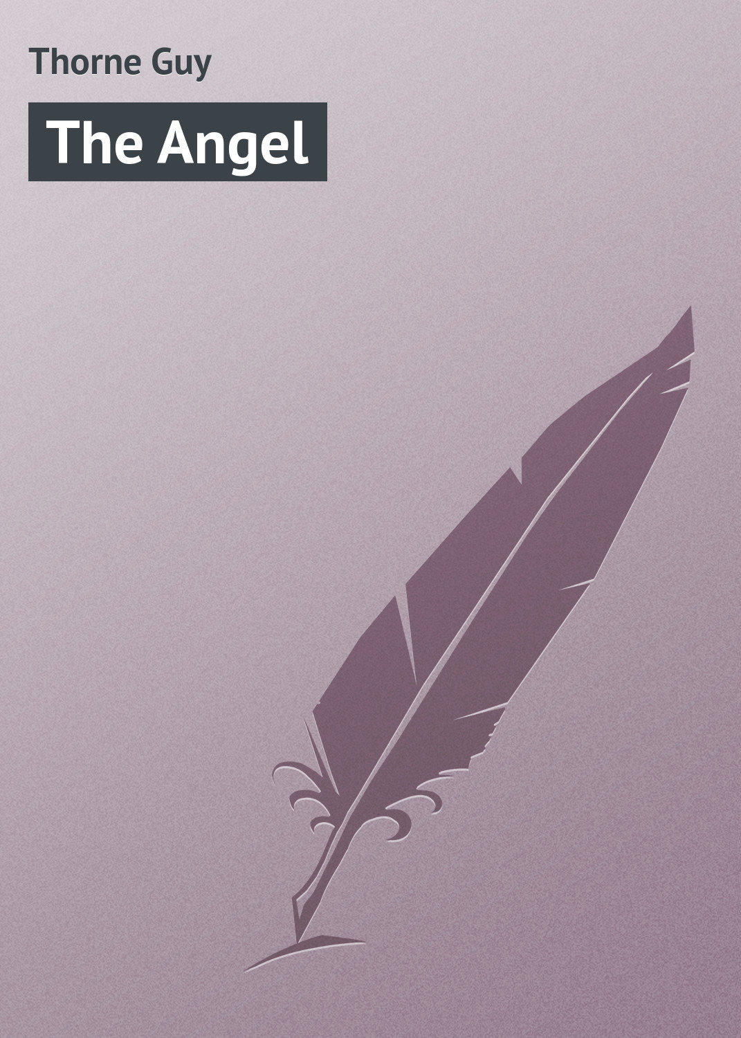 Обложка книги «The Angel»