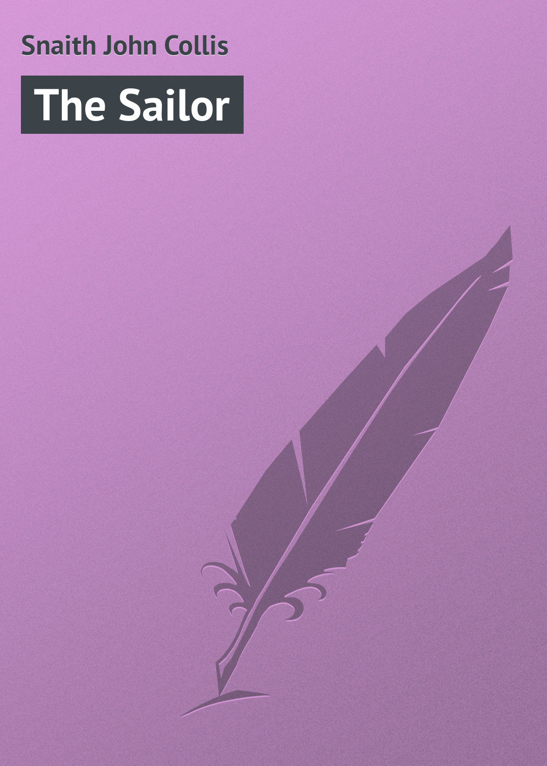 Обложка книги «The Sailor»