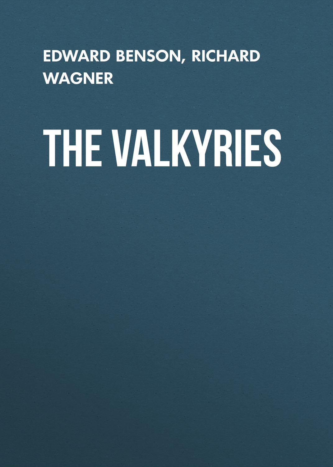 Обложка книги «The Valkyries»