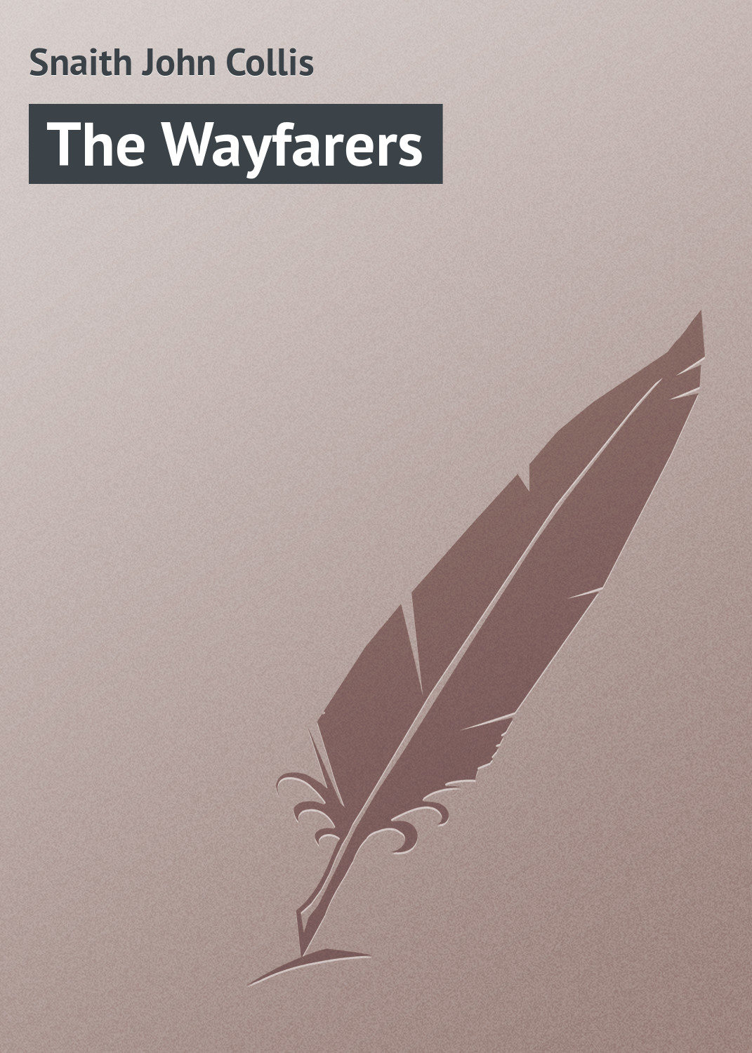 Обложка книги «The Wayfarers»