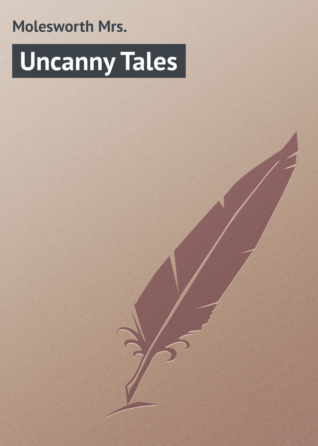 Обложка книги «Uncanny Tales»